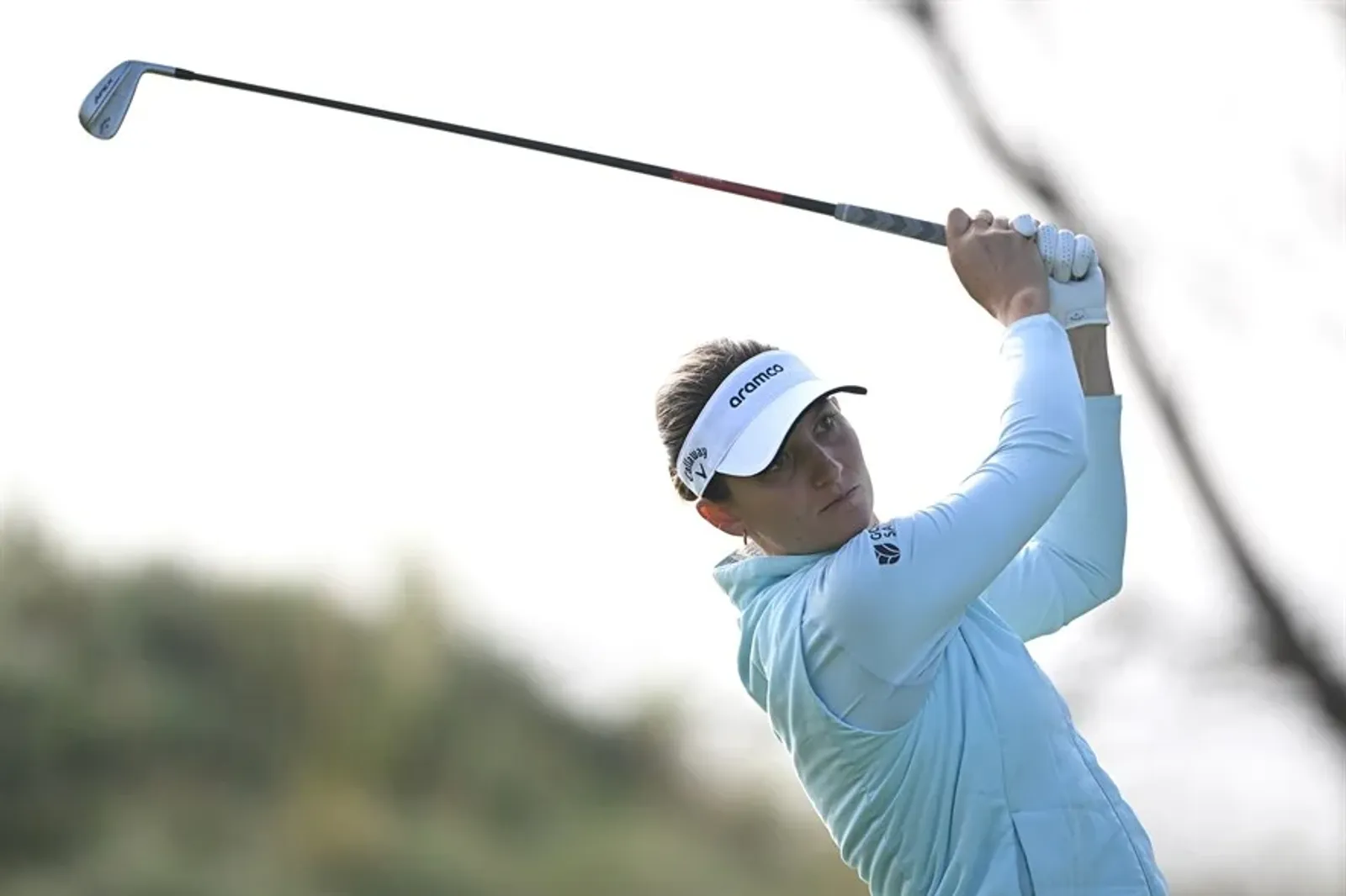 Anne van Dam tijdens een LPGA/LET-toernooi in 2026