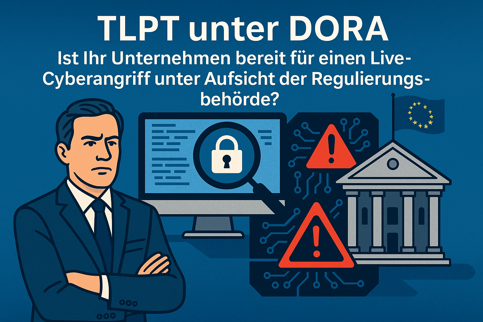 TLPT unter DORA - Ist Ihr Unternehmen bereit für einen Live-Cyberangriff unter Aufsicht der Regulierungsbehörde?