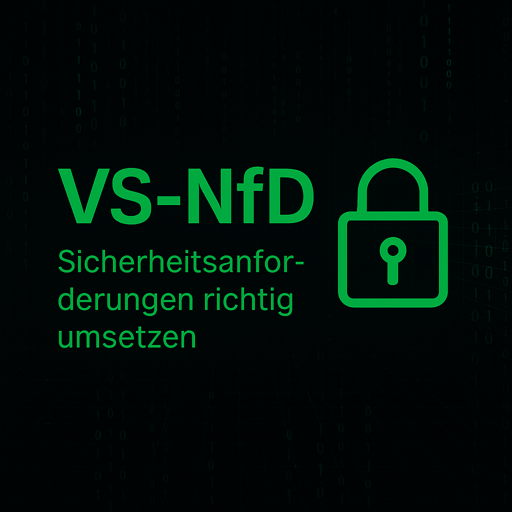 Nfd Signage Arbeiten mit VS-NfD: Anforderungen, Umsetzung und Sicherheit im ...