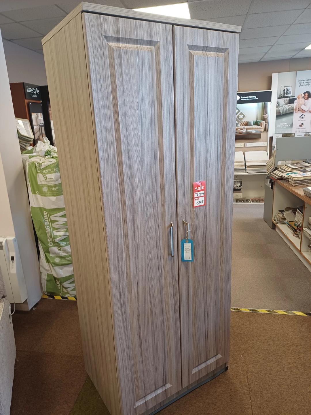 Double Wardrobe. Driftwood finish. A discontinued line.. ACF Maysons