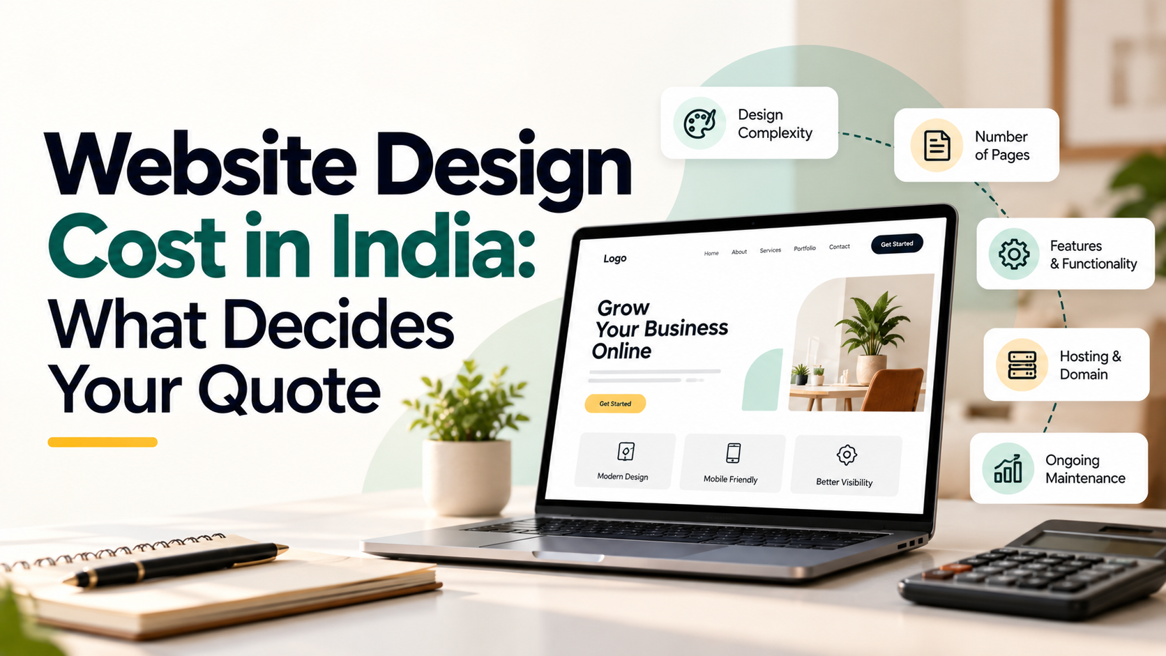 Website Design Cost in India: What Decides Your Quote