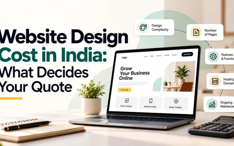 Website Design Cost in India: What Decides Your Quote