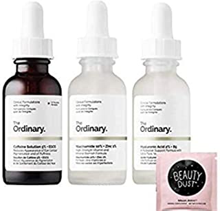 The Ordinary Face Serum Set! Caffeine Solution 5%+EGCG! Hyaluronic Acid 2%+B5! Niacinamide 10% + Zinc 1%! Help Fight Visible Blemishes And Improve The Look Of Skin Texture&Radiance