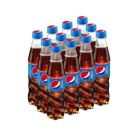 Pepsi Pet Bottle 345ml, 12 Pieces