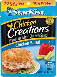 StarKist Chicken Creations, Chicken Salad, 2.6 oz Pouch (Pack of 12)