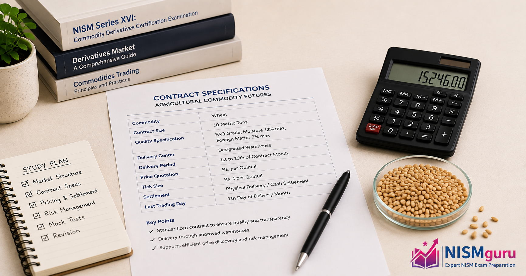 NISM Series XVI Commodity Derivatives: preparation guide