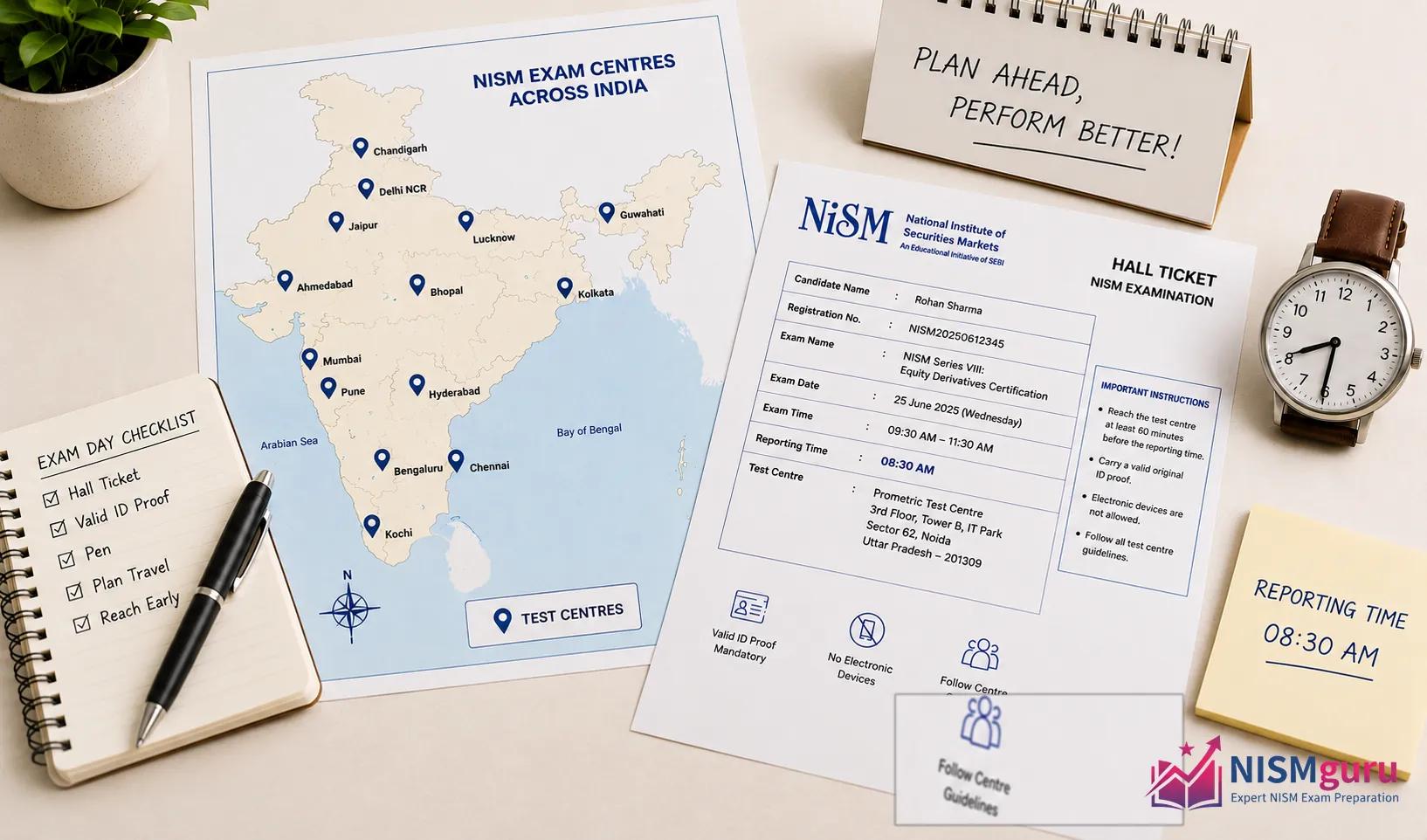NISM exam centres in India: how to choose yours