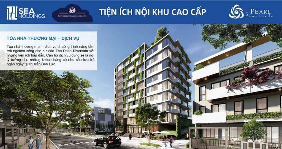 Tiện ích nội khu dự án The Pearl Riverside