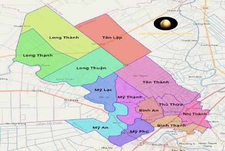 Bản đồ quy hoạch Thủ Thừa