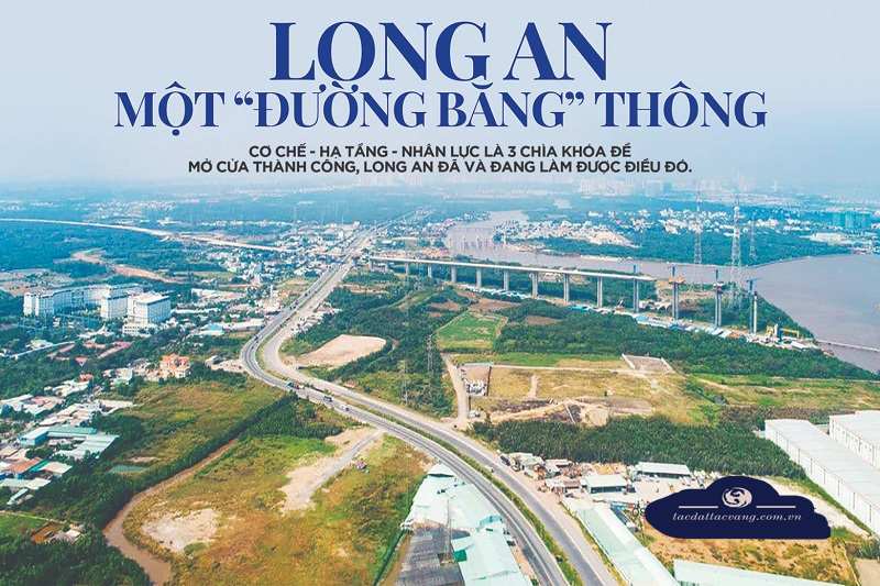 Hai hành lang kinh tế tỉnh Long An