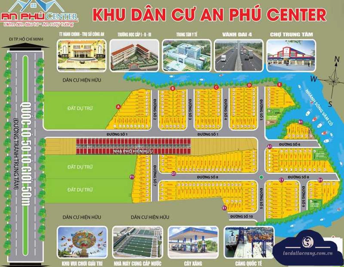 Mặt bằng khu dân cư An Phú Center