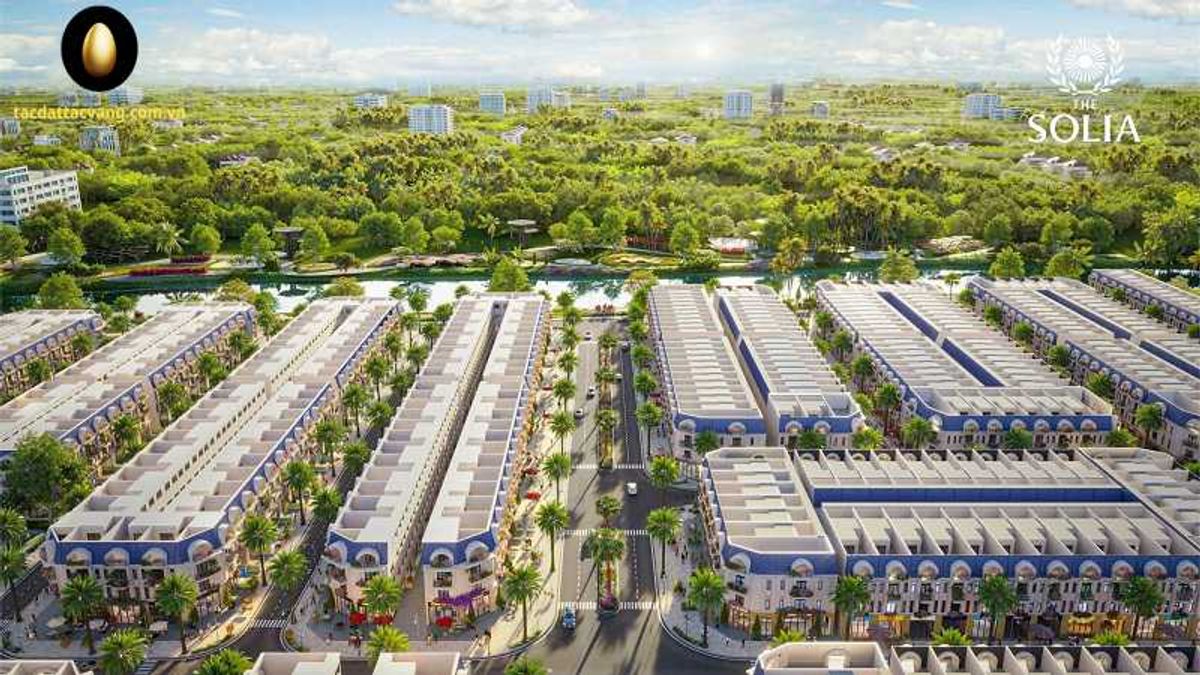 Phối cảnh đất nền The Solia