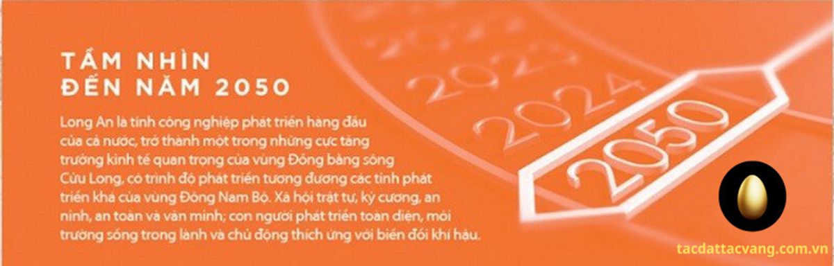 Mục tiêu phát triển tỉnh Long An đến năm 2050