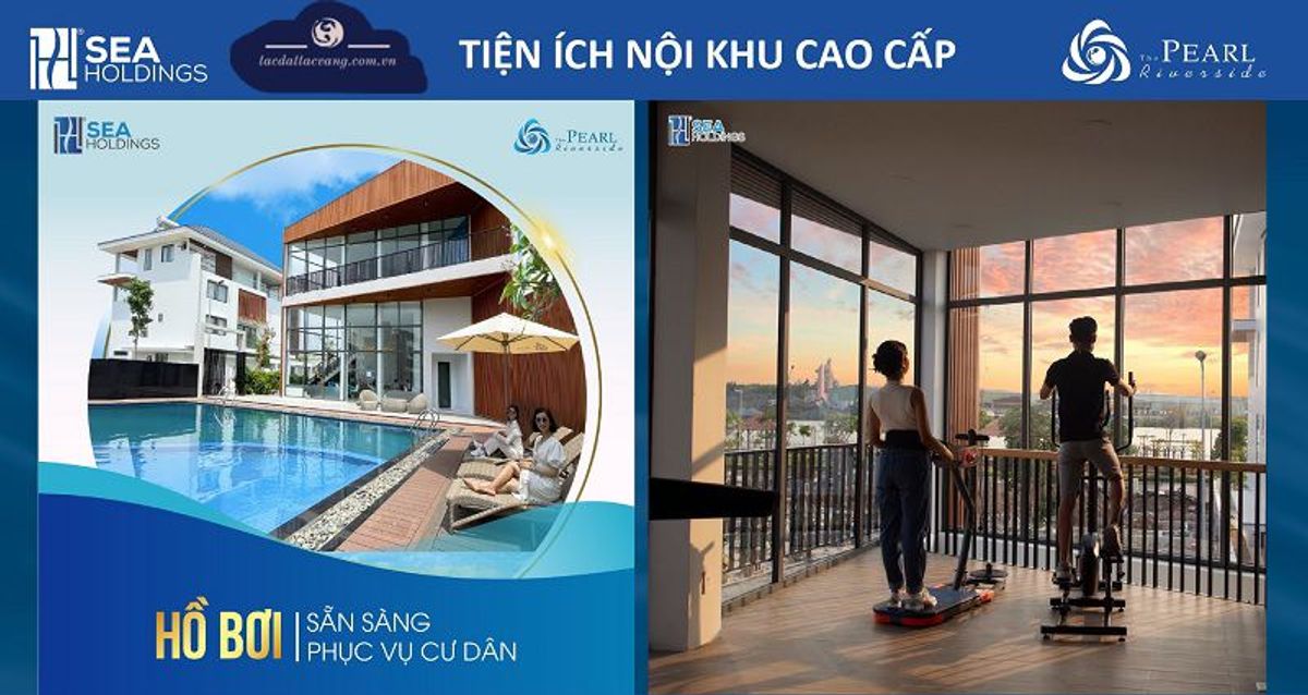 Tiện ích nội khu dự án The Pearl Riverside