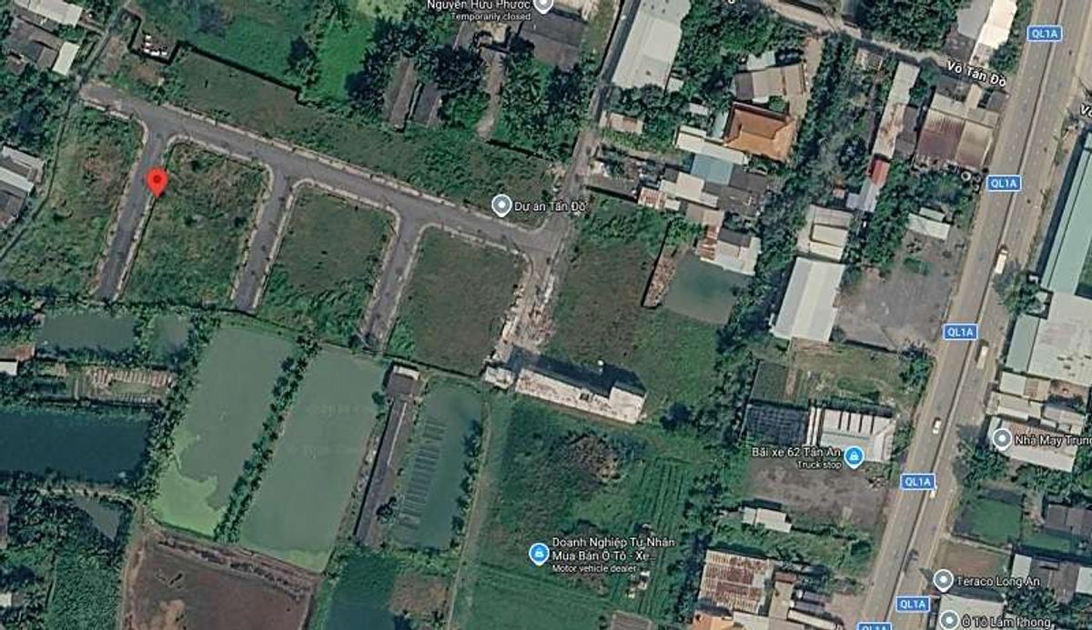 Nền 75m2 (ngang 4,5m dài 16,8m), đường số 3