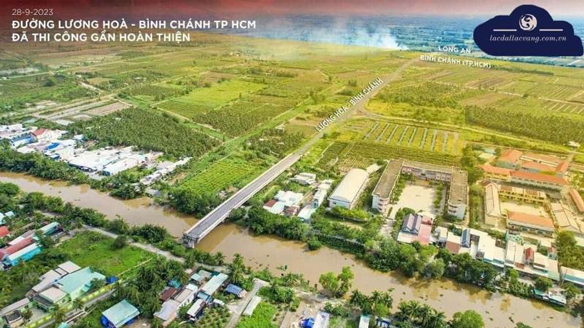 Tiến độ đường Lương Hòa - Bình Chánh