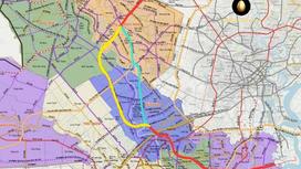 Bản đồ chính thức Vành đai 4 Long An