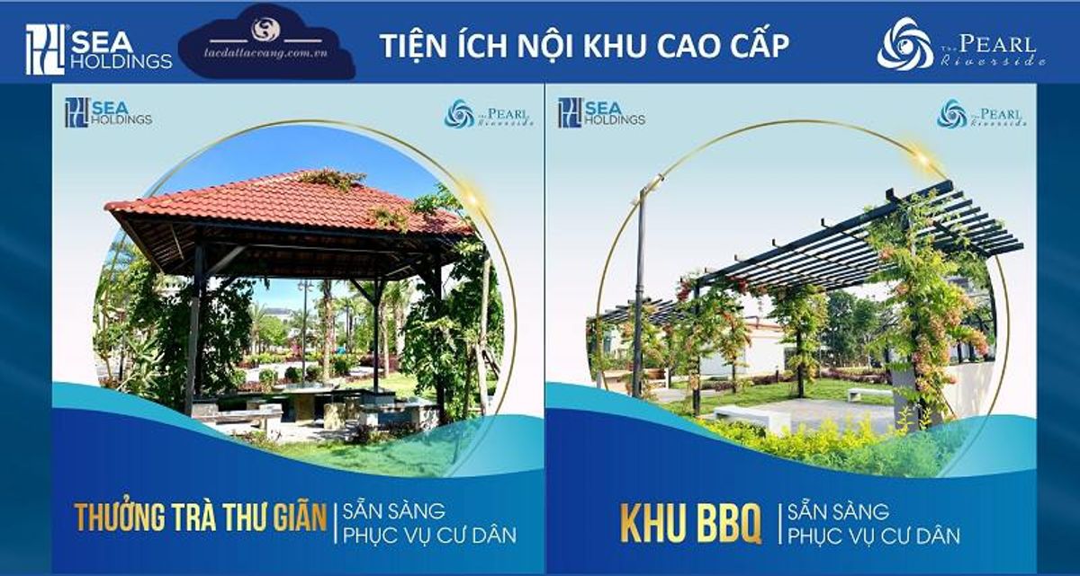 Tiện ích nội khu dự án The Pearl Riverside