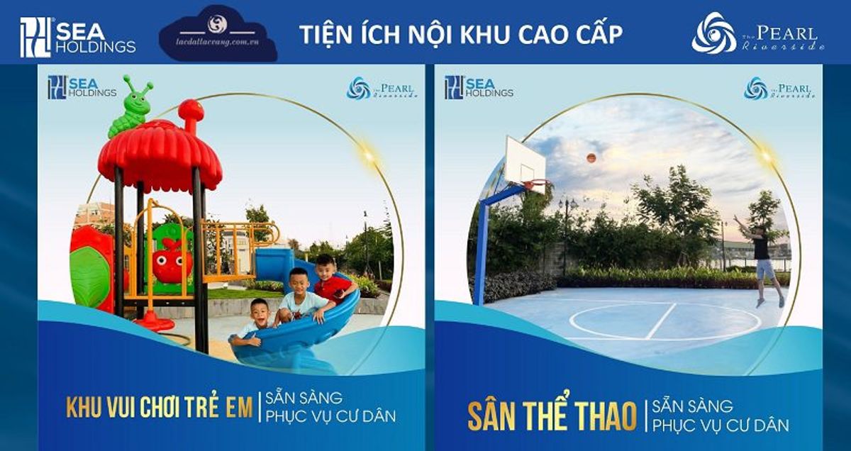 Tiện ích nội khu dự án The Pearl Riverside