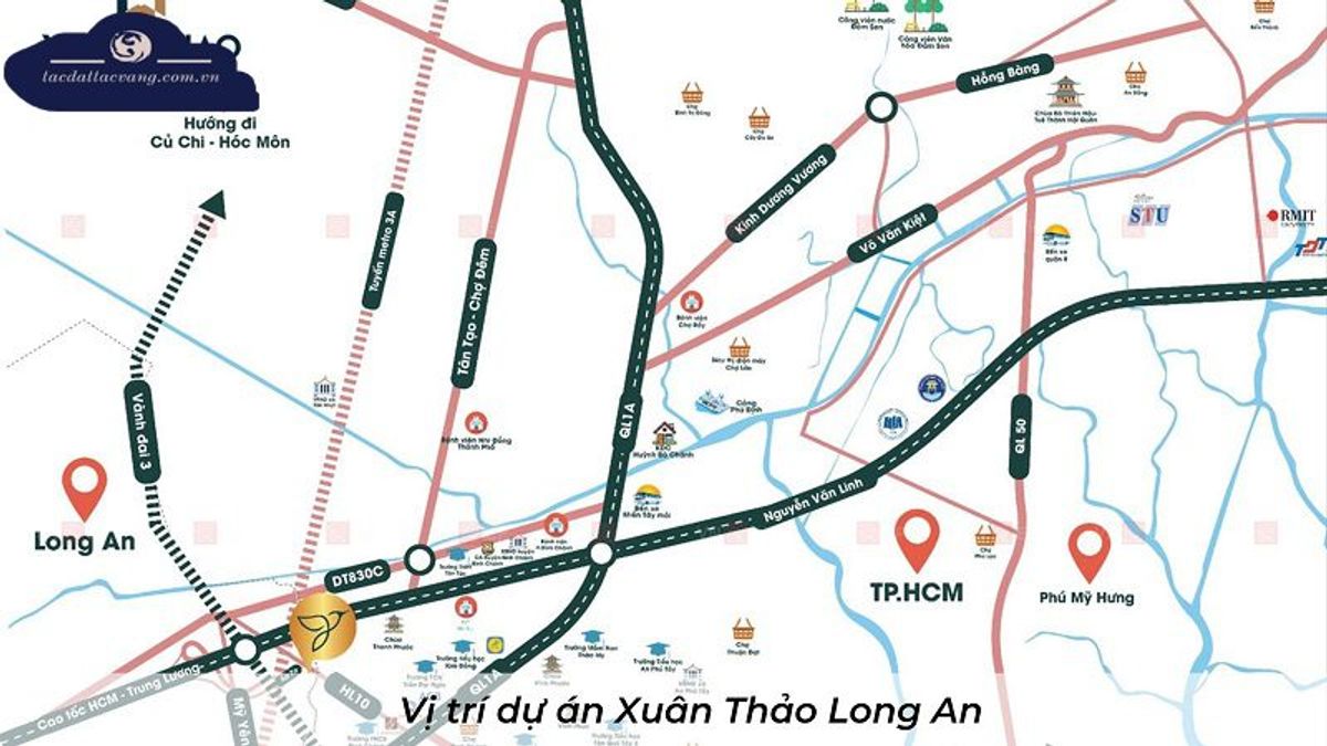 Vị trí khu dân cư Xuân Thảo Residence