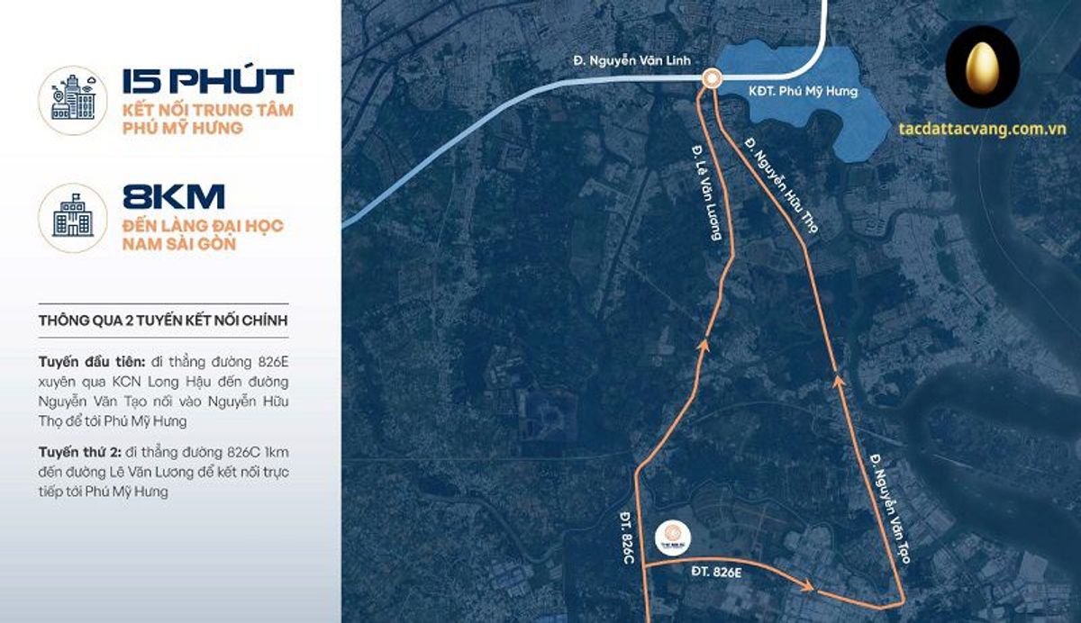 Vị trí dự án The 826EC