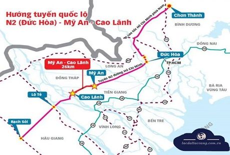 Cao tốc HCM đoạn Chơn Thành - Đức Hòa