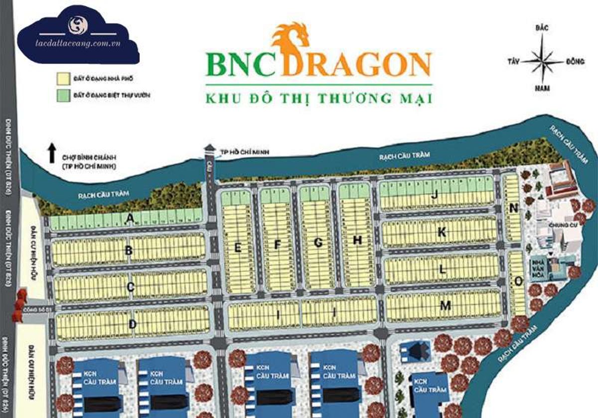 Mặt bằng dự án BNC Dragon Long An