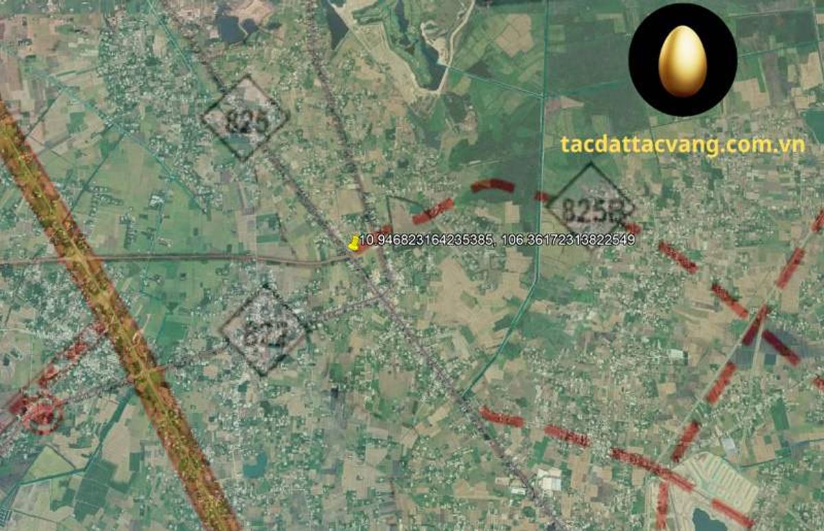Bản đồ trục động lực Đ  ức Hòa