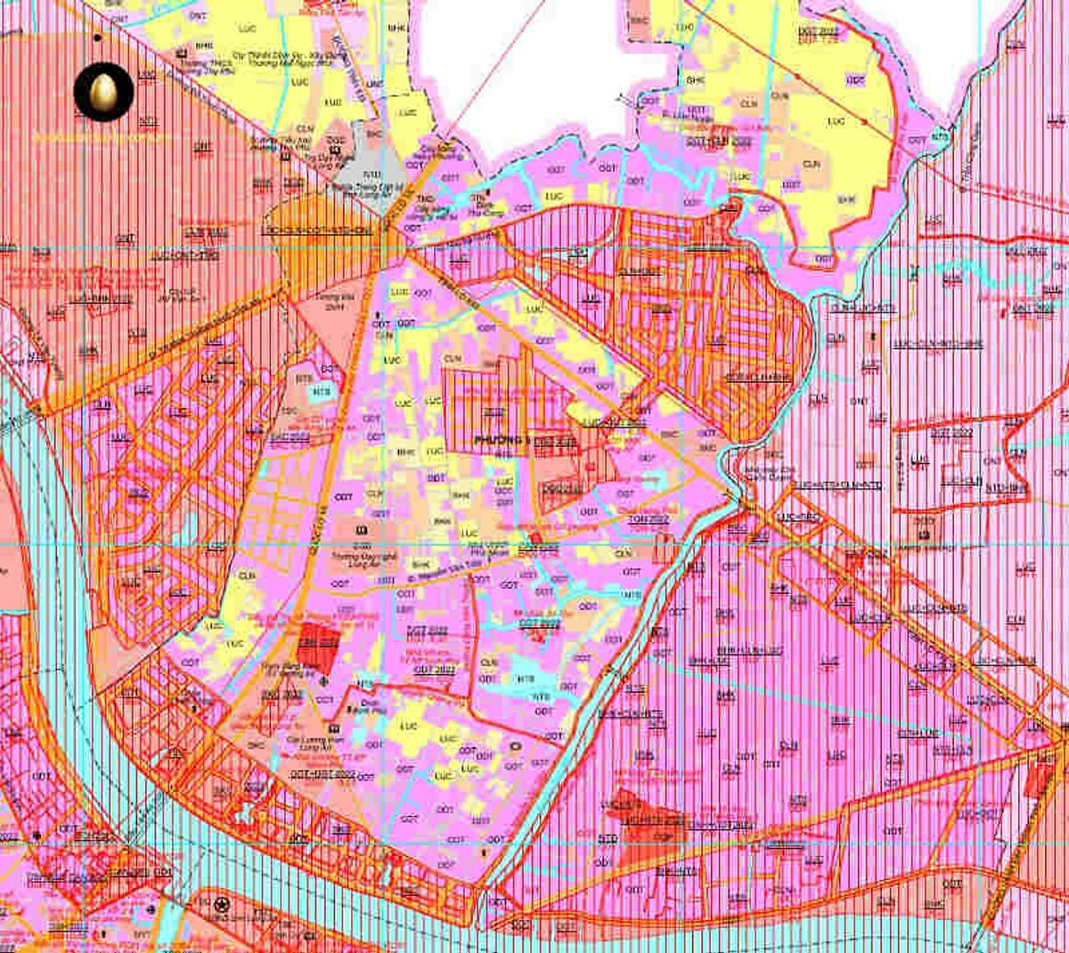 Bản đồ Quy hoạch sử đụng đất Phường 5