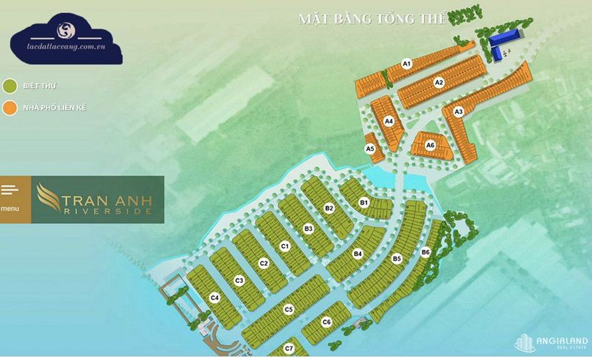 Mặt bằng dự án Trần Anh Riverside