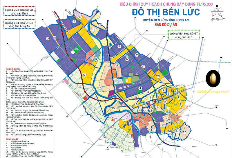 Quy hoạch huyện Bến Lức