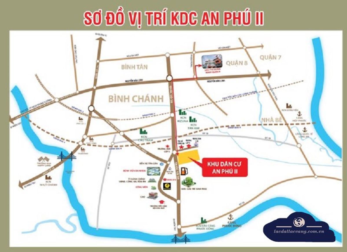 Vị trí khu dân cư An Phú 2