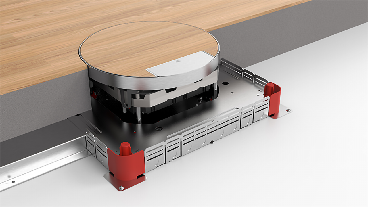 Range of floor boxes