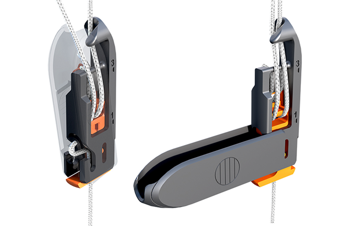 Child Safety Tassel by Copahome, designed to release cords if a child becomes entangled, awarded 'z&r product of the year award 2021' for its ingenious simplicity and practicality, open and closed