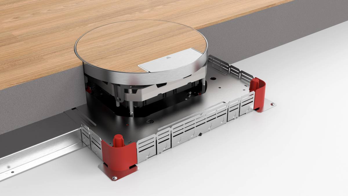 Range of floor boxes