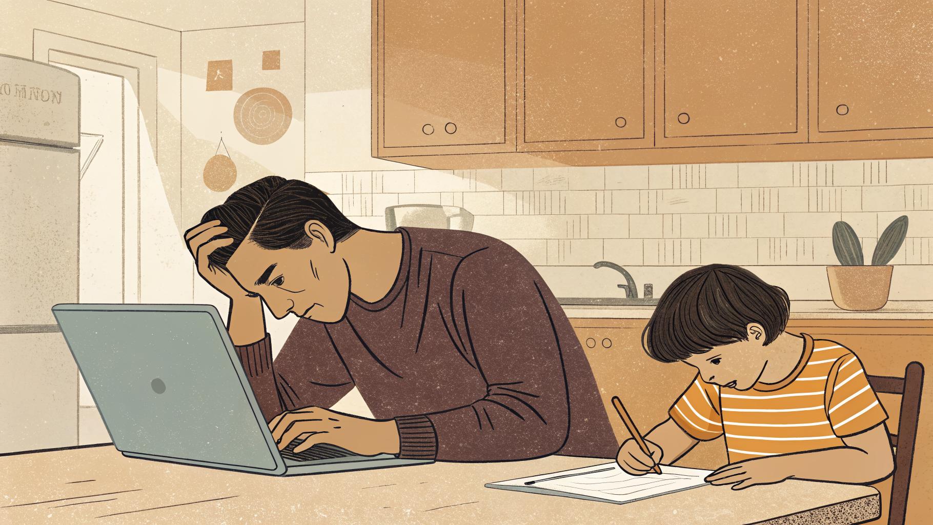 WHAT THE DATA SAY: 69% of parents are stressed about their child's future career
