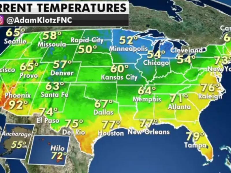 An image of the FOX Model (via FOX Weather)