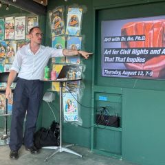 Art! with Dr. Ike, Ph.D., Episode 2 - Art for Civil Rights and All That That Implies | Tinworks