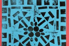 Geometric quilt print
