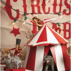 Circus Paper Sculptures with Tinworks Art | Tinworks