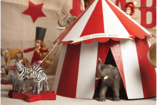 Circus Paper Sculptures with Tinworks Art | Tinworks