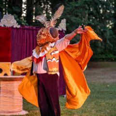 Night at the Grand Opera: A Giant Puppet — String & Shadow Puppet Theater with Random Acts of Silliness | Tinworks