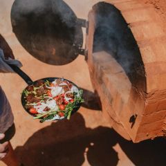 Gabriel Chaile Adobe Oven Fire — featuring Historic Recipes | Tinworks