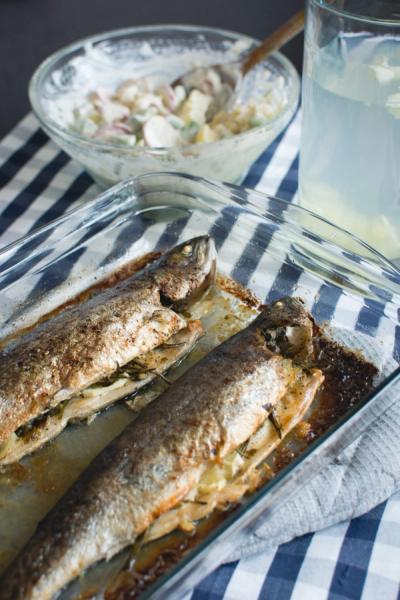 Fish Bites & Sweet Potato Wedges