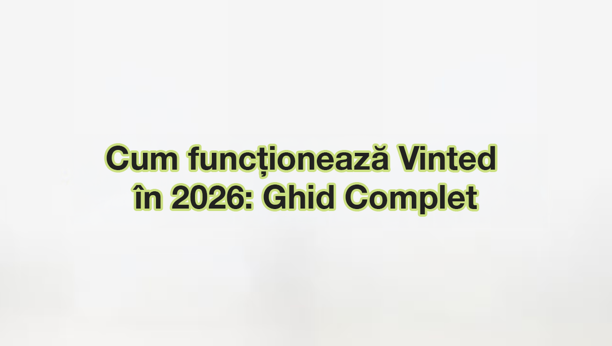 Cum funcționează Vinted: ghid complet de vânzare pentru începători