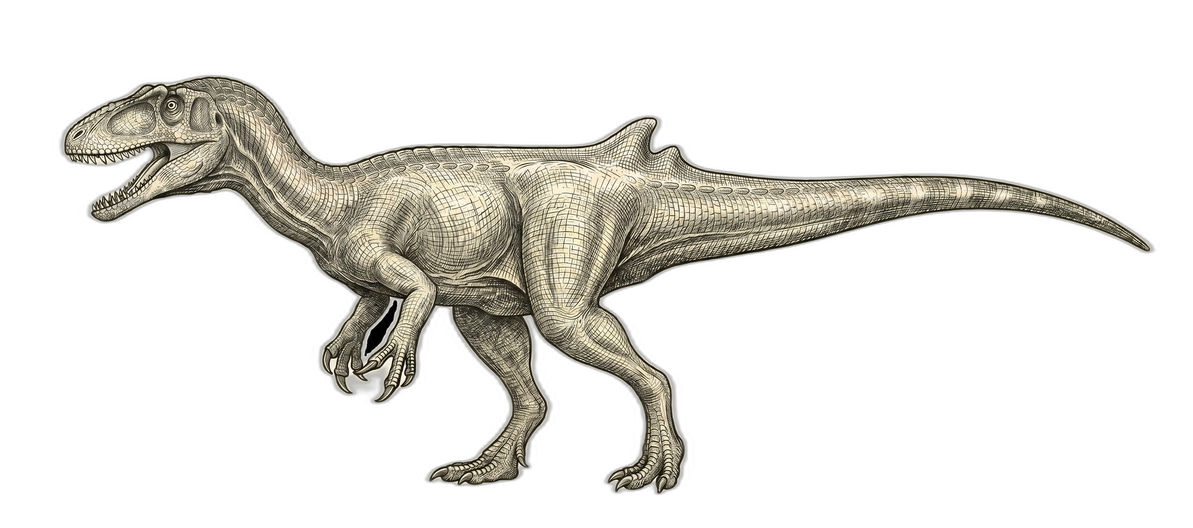 Illustration of Concavenator corcovatus