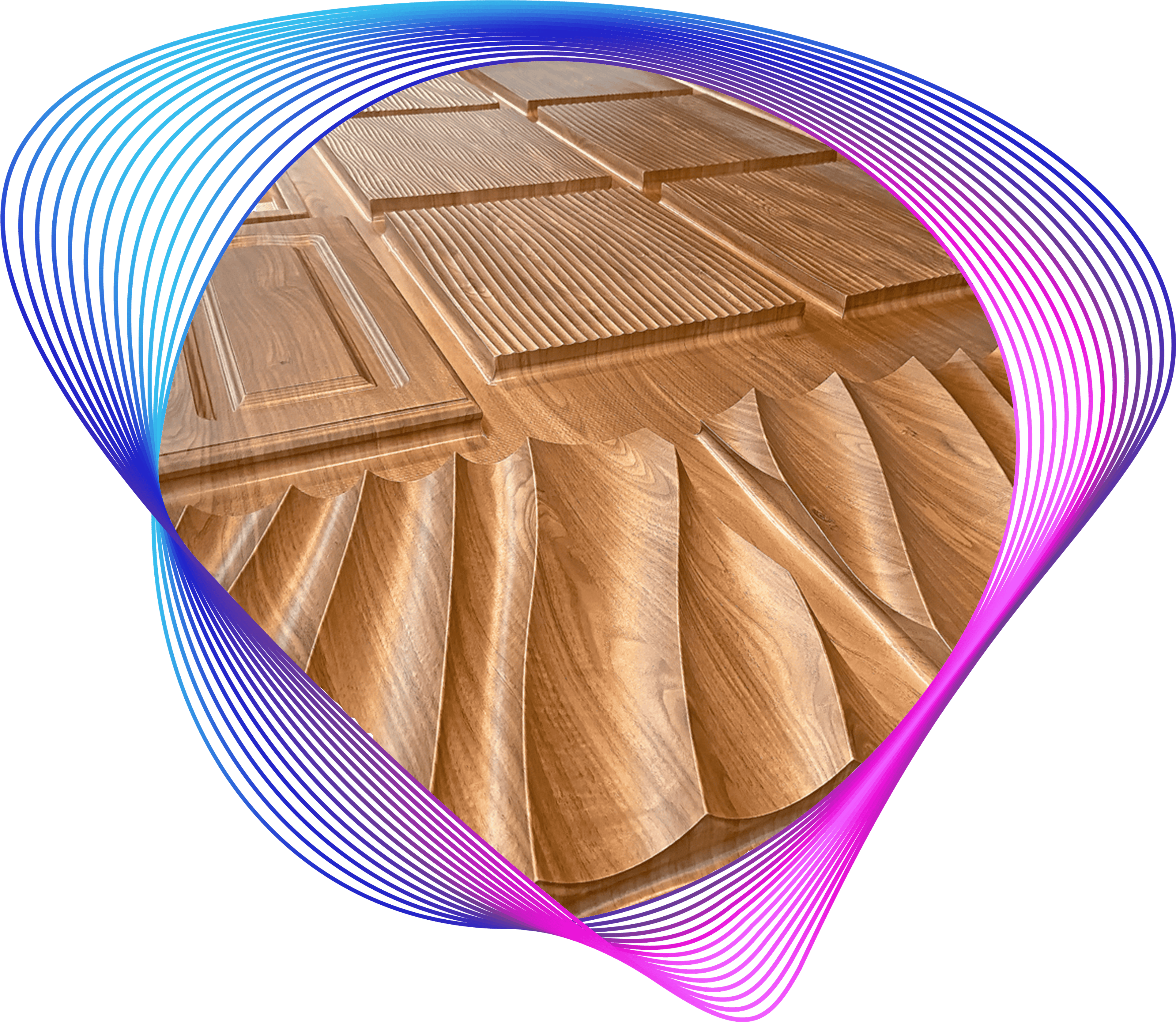 Thermofoil pressing process