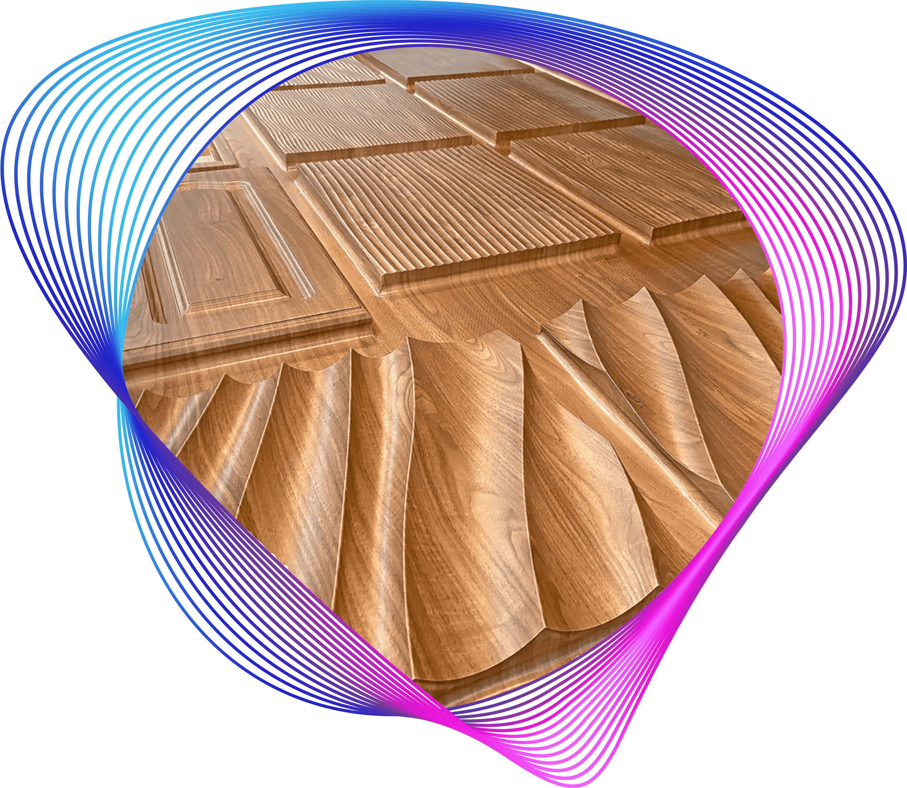 Thermofoil pressing process
