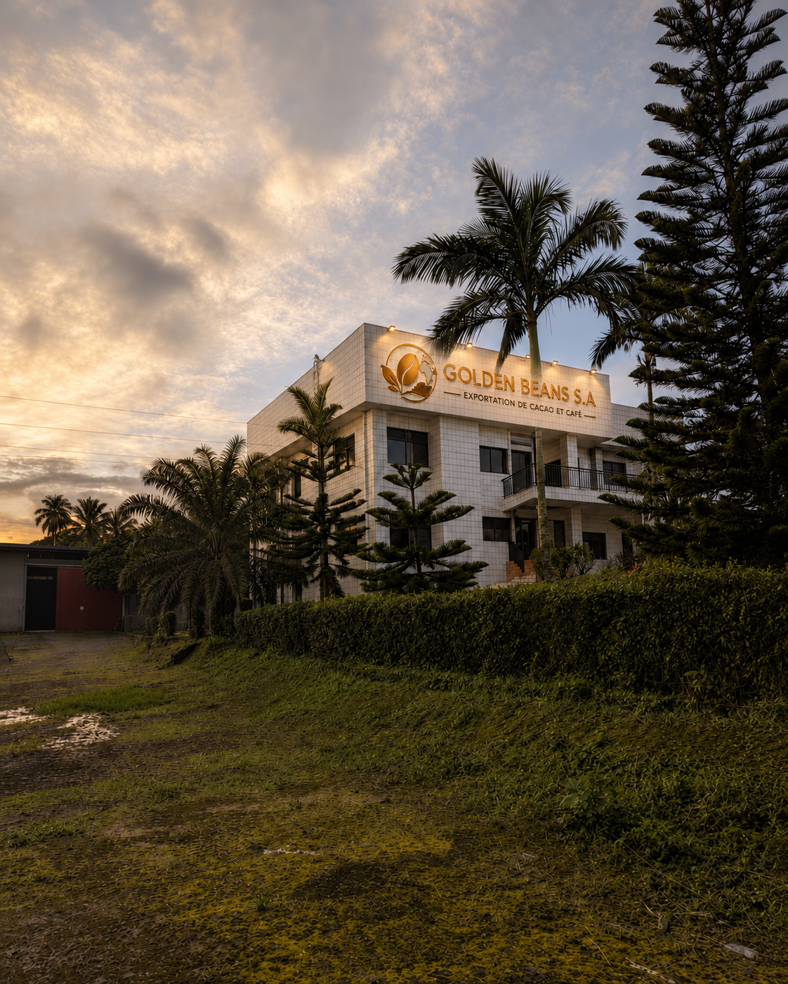 Usine GOLDEN BEANS à Douala