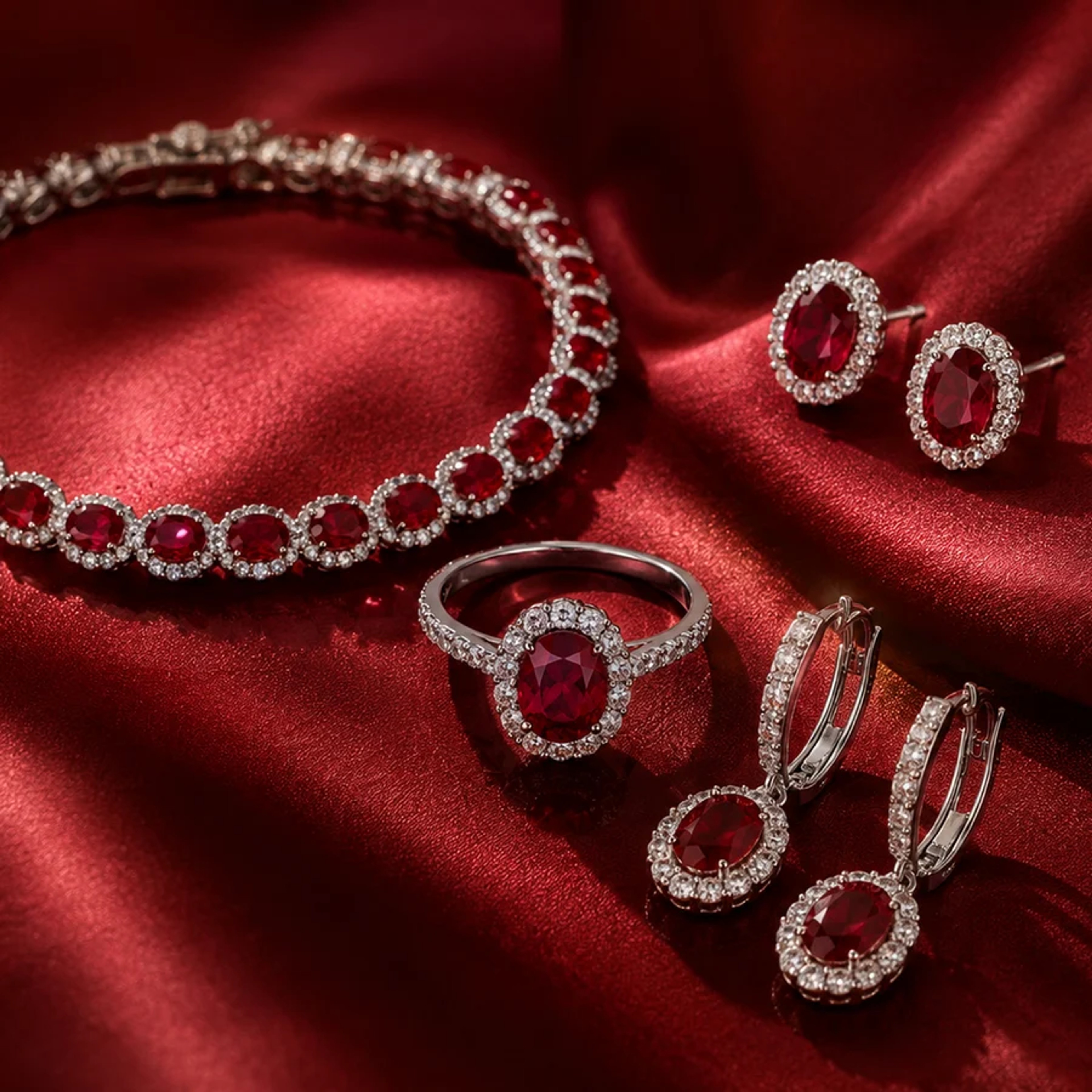 Ruby jewelry